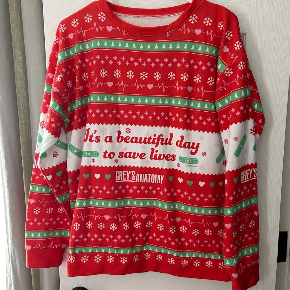 Grey’s Anatomy Ugly Christmas Sweatshirt